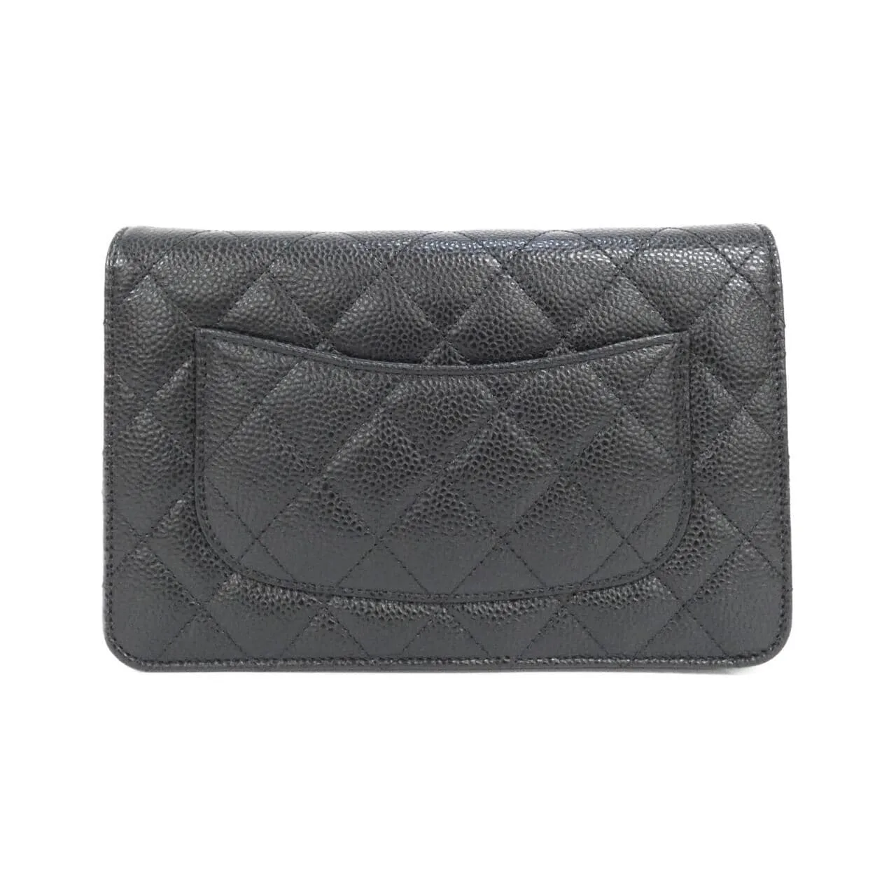 CHANEL Timeless Classic AP0250 Wallet Grained Calfskin 黑色 荔枝紋牛皮 中古品A - 縮圖 2