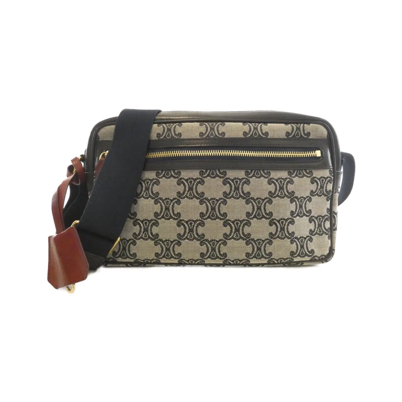 CELINE Shoulder Canvas Navy