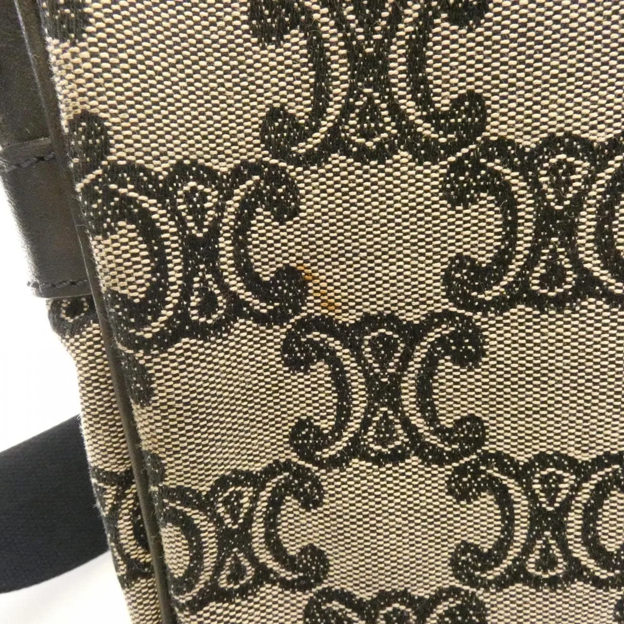 CELINE Shoulder Canvas Navy Canvas Rank B - Thumbnail 4