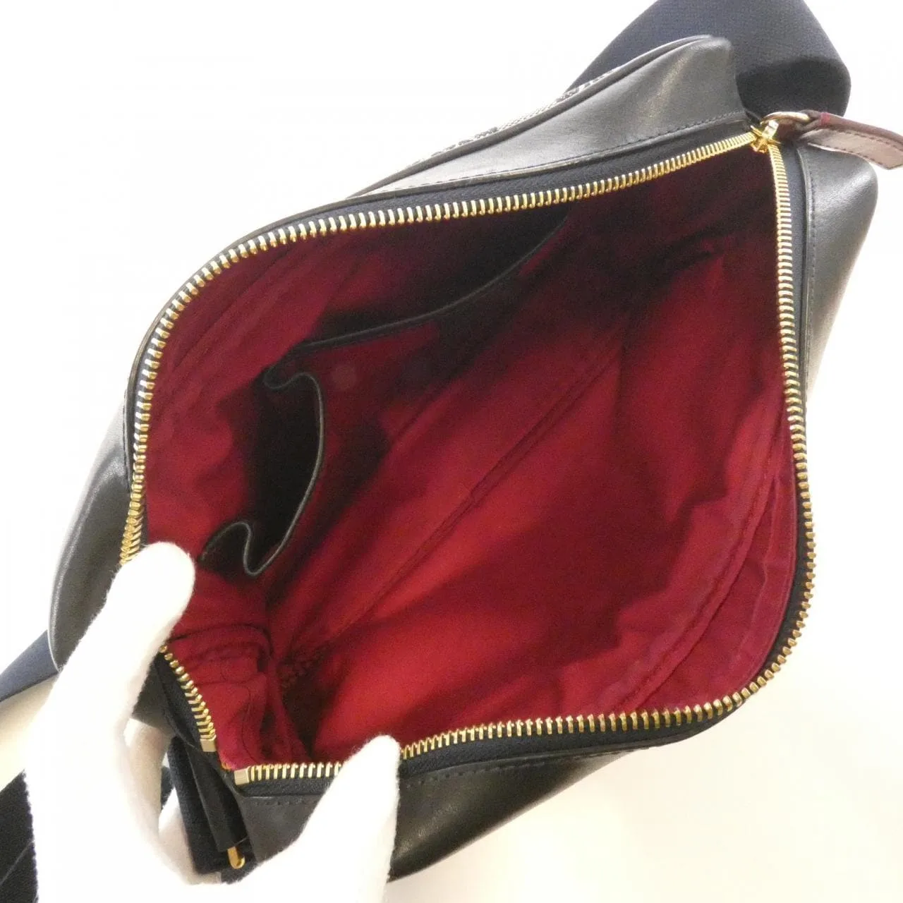 CELINE Shoulder Canvas Navy Canvas Rank B - Thumbnail 9