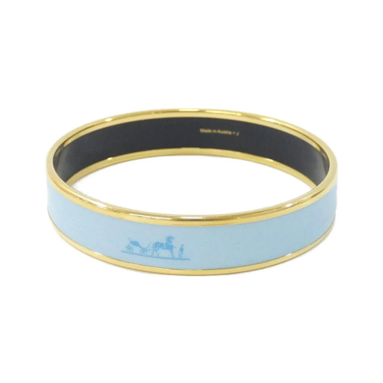 HERMES 100001F Accessories 黑色 中古品A - 縮圖 2