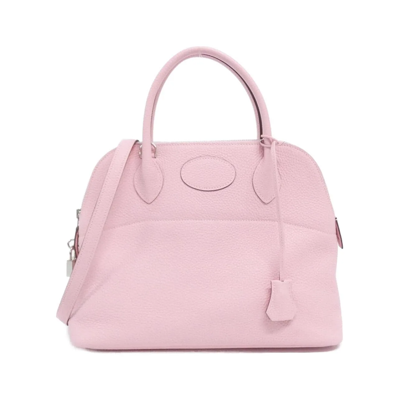 HERMES Bolide Handbag Clemence Black