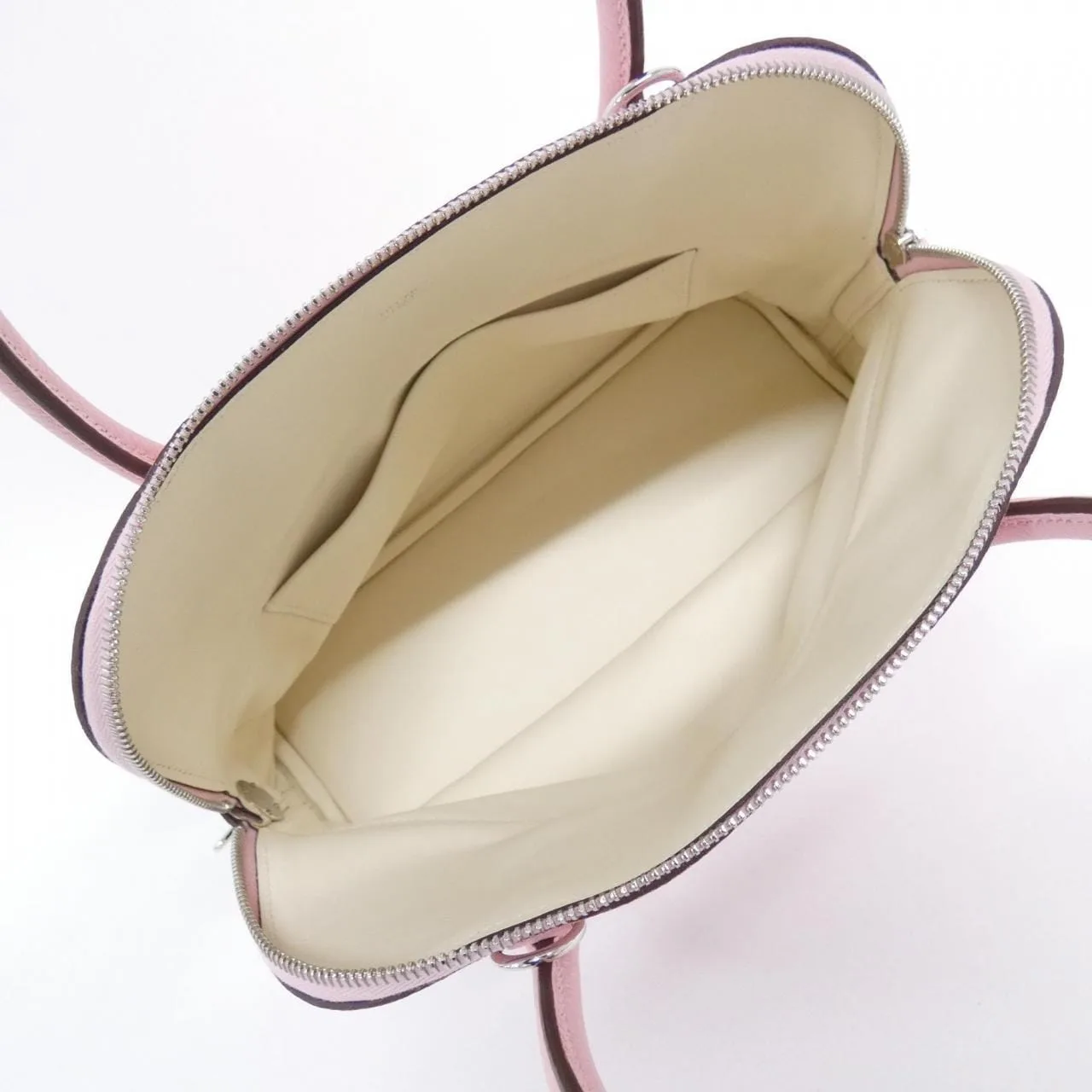 HERMES Bolide Handbag Clemence 黑色 Clemence 皮 中古品A - 縮圖 8