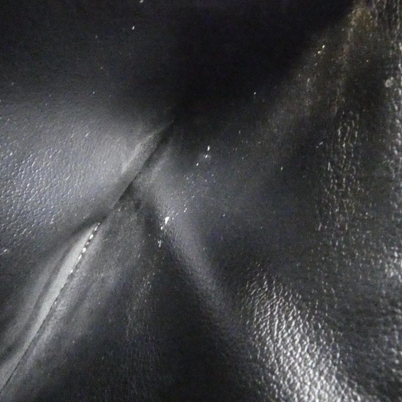 LOUIS VUITTON M69831 Wallet Lambskin 黑色 羊皮 中古品B - 縮圖 10