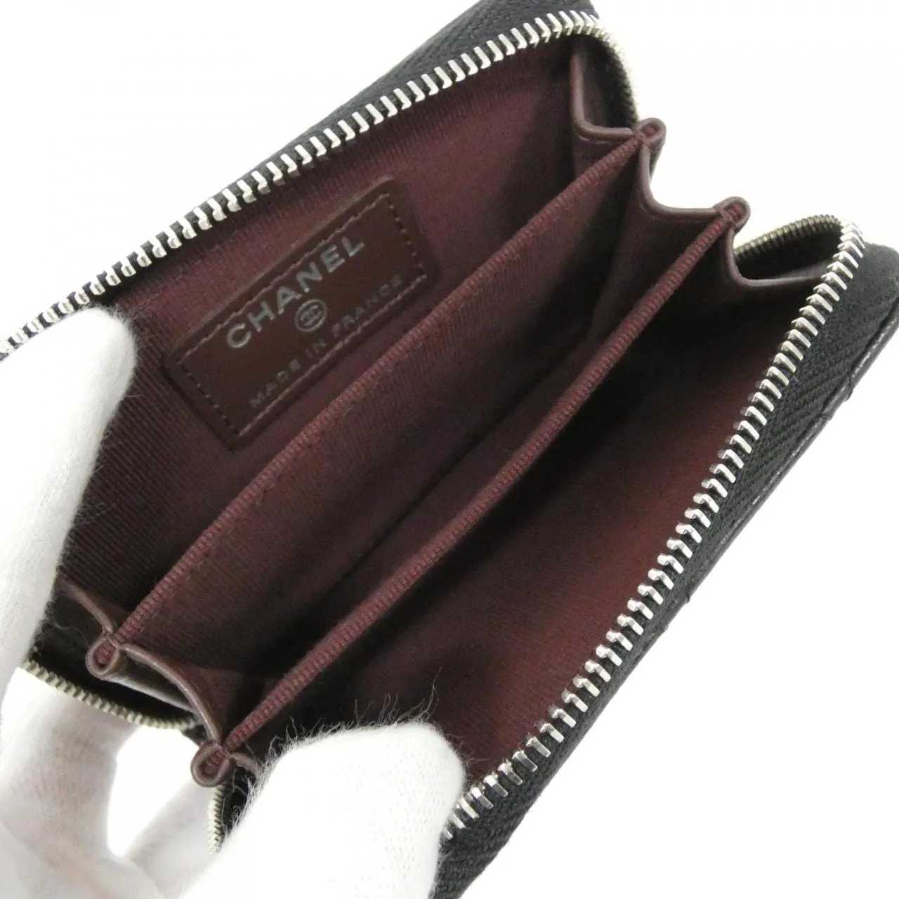 CHANEL Timeless Classic AP0216 Coin Case Grained Calfskin Black Grained Calfskin Unused - Thumbnail 5