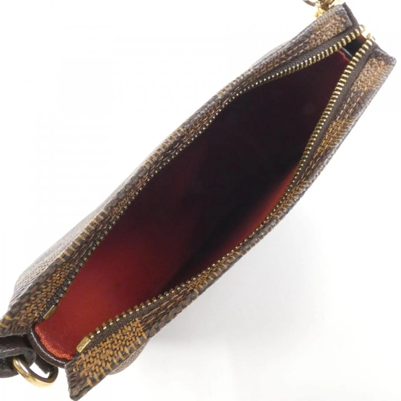 LOUIS VUITTON N51982 Pouch Damier 黑色 Damier 中古品A - 縮圖 8