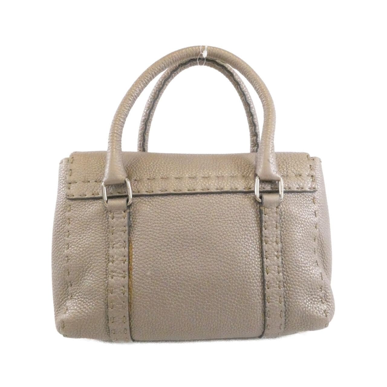 FENDI 8BR486 NDU Bag Leather 黑色 皮革 中古品B - 縮圖 2