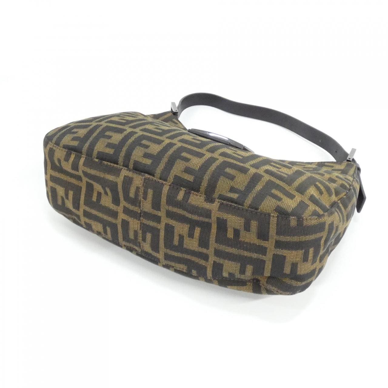FENDI 8BR036 Shoulder Bag Canvas 黑色 帆布 中古品A - 縮圖 3