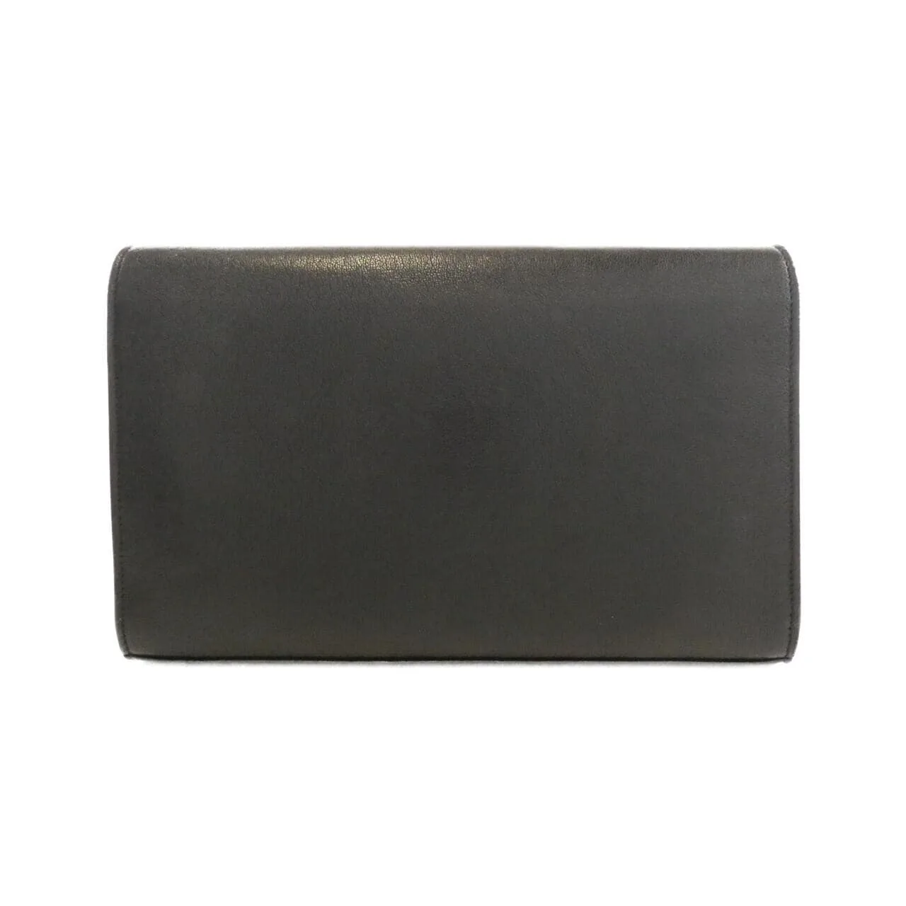 SAINT LAURENT Sunset 442015 Wallet Leather 黑色 皮革 中古品B - 縮圖 2
