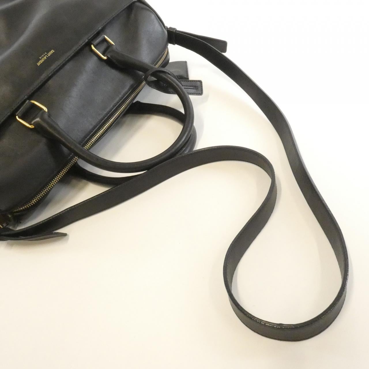 SAINT LAURENT 322049 BOF0J Boston Bag Black Rank B - Thumbnail 5