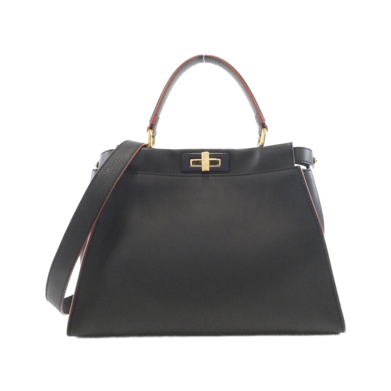 FENDI Peekaboo 8BN290 5AV Bag Black