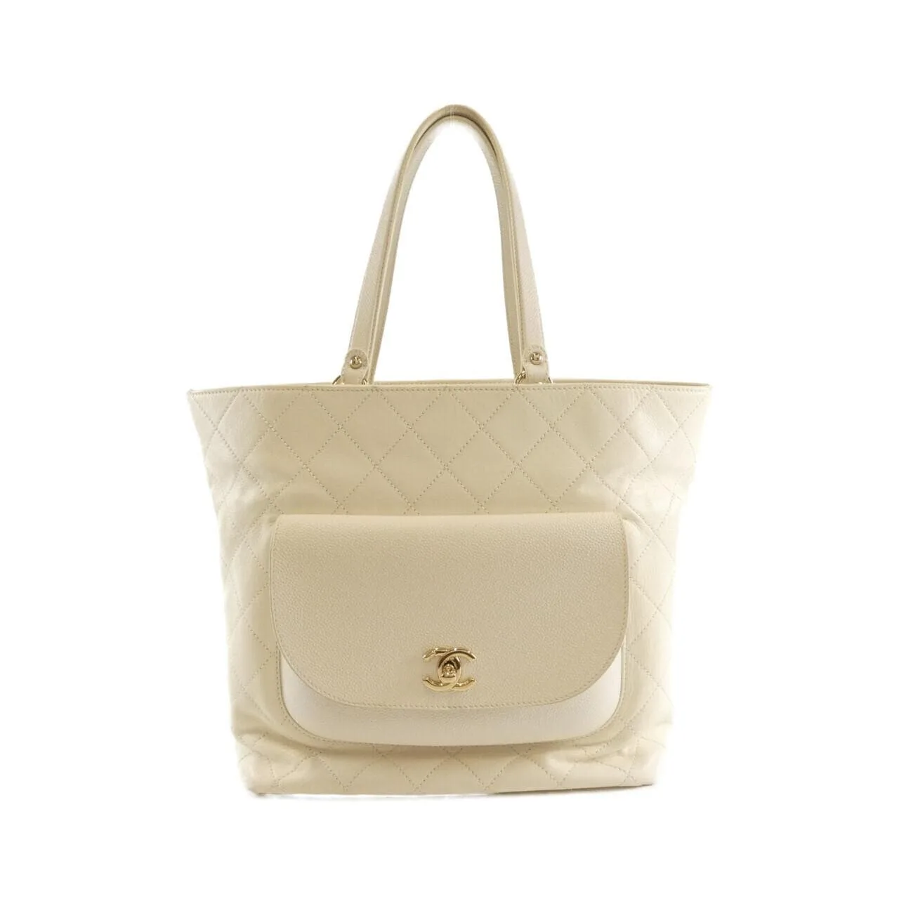 CHANEL Handbag Caviar Leather