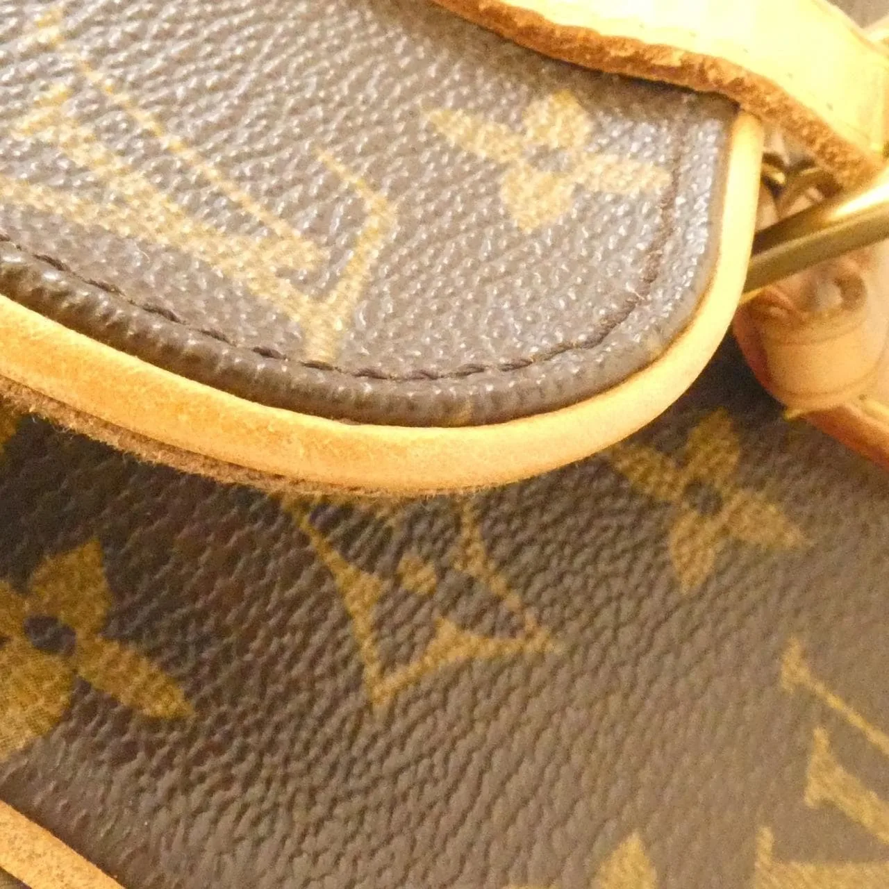 LOUIS VUITTON M51158 Backpack Monogram 黑色 Monogram 中古品B - 縮圖 4