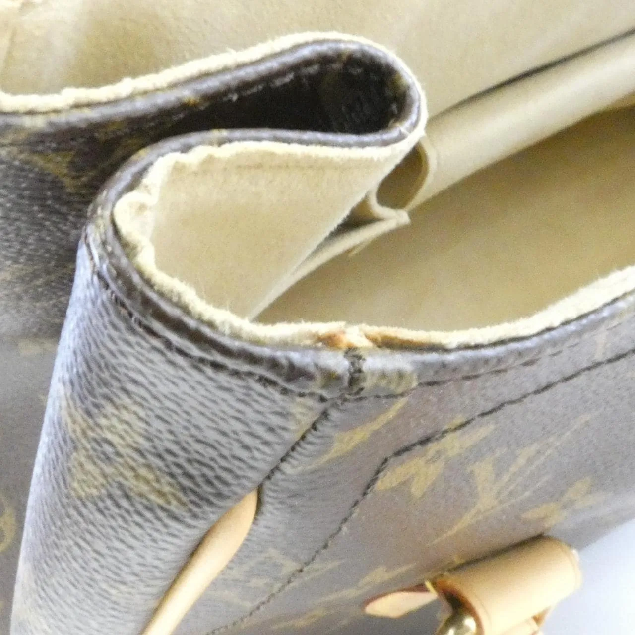 LOUIS VUITTON M40120 Shoulder Monogram 黑色 Monogram 中古品B - 縮圖 9