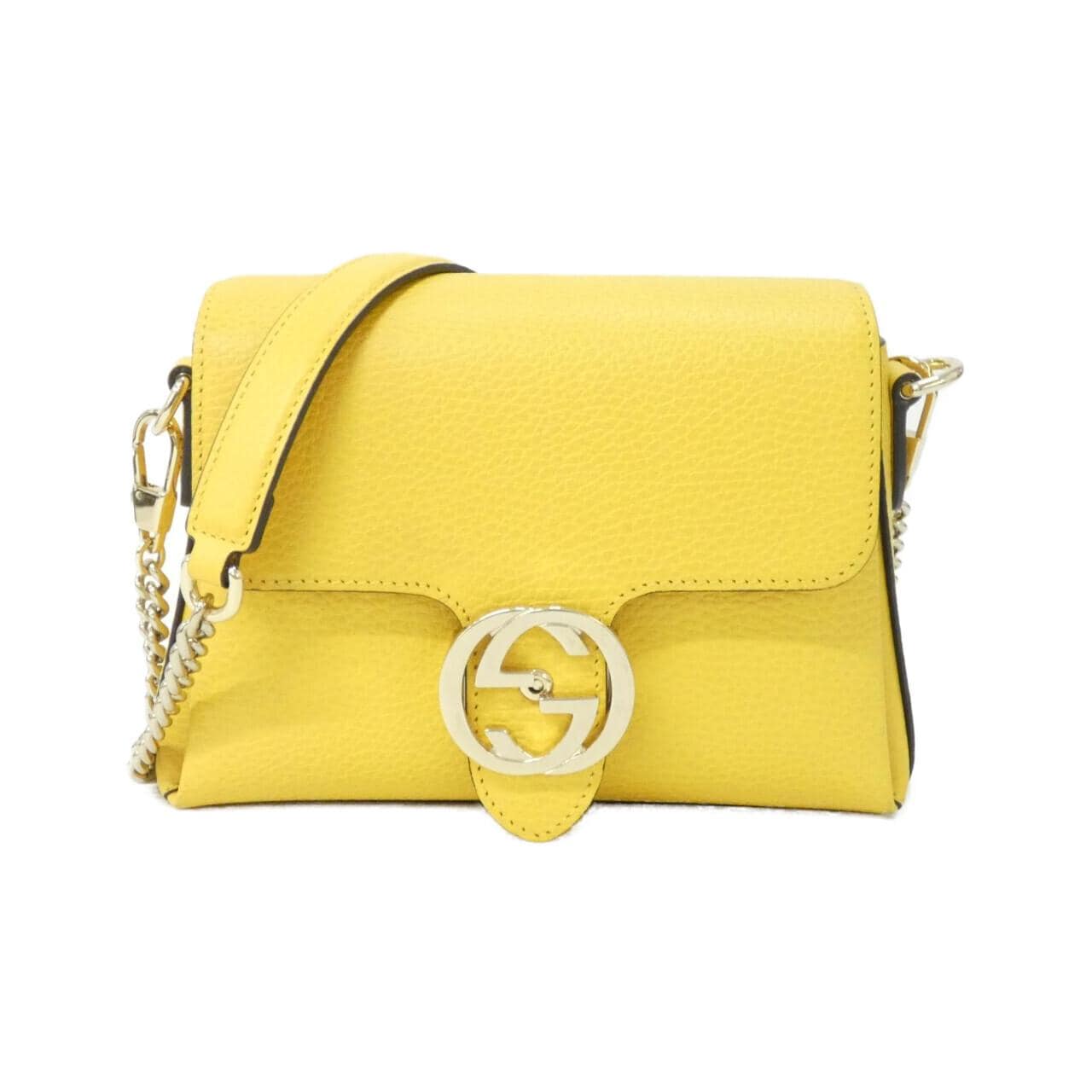 GUCCI 607720 CAO0G Shoulder Bag Leather