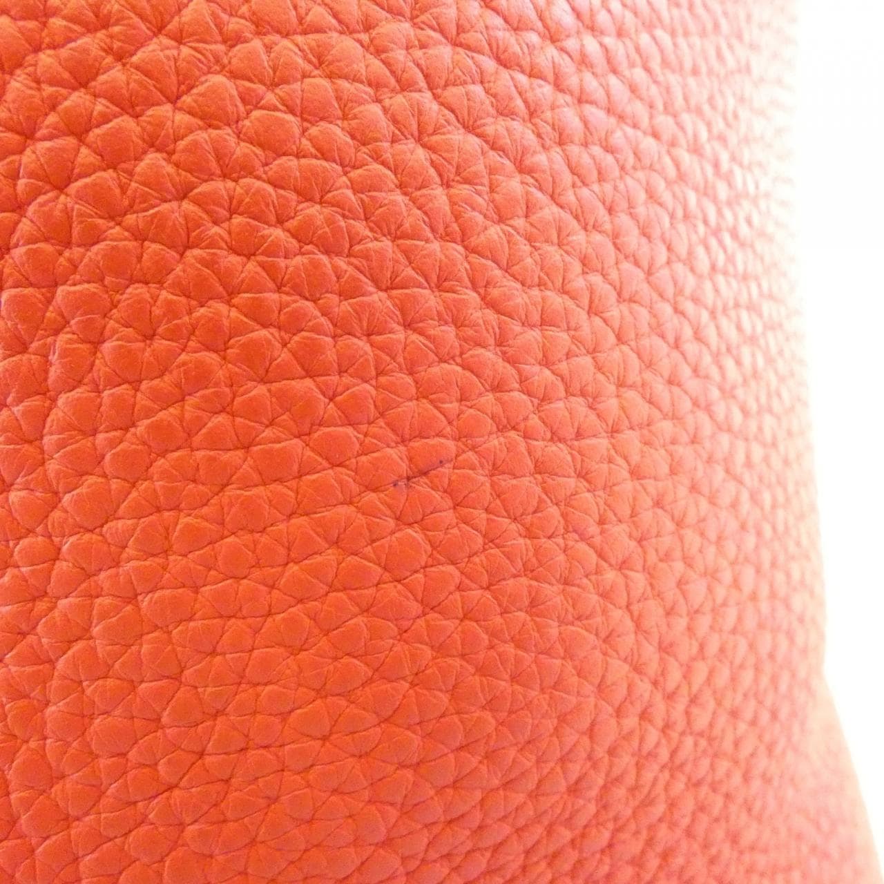 HERMES HERMÈS Picotin 068670CK Bag Clemence Rouge Clemence 皮 中古品A - 縮圖 3