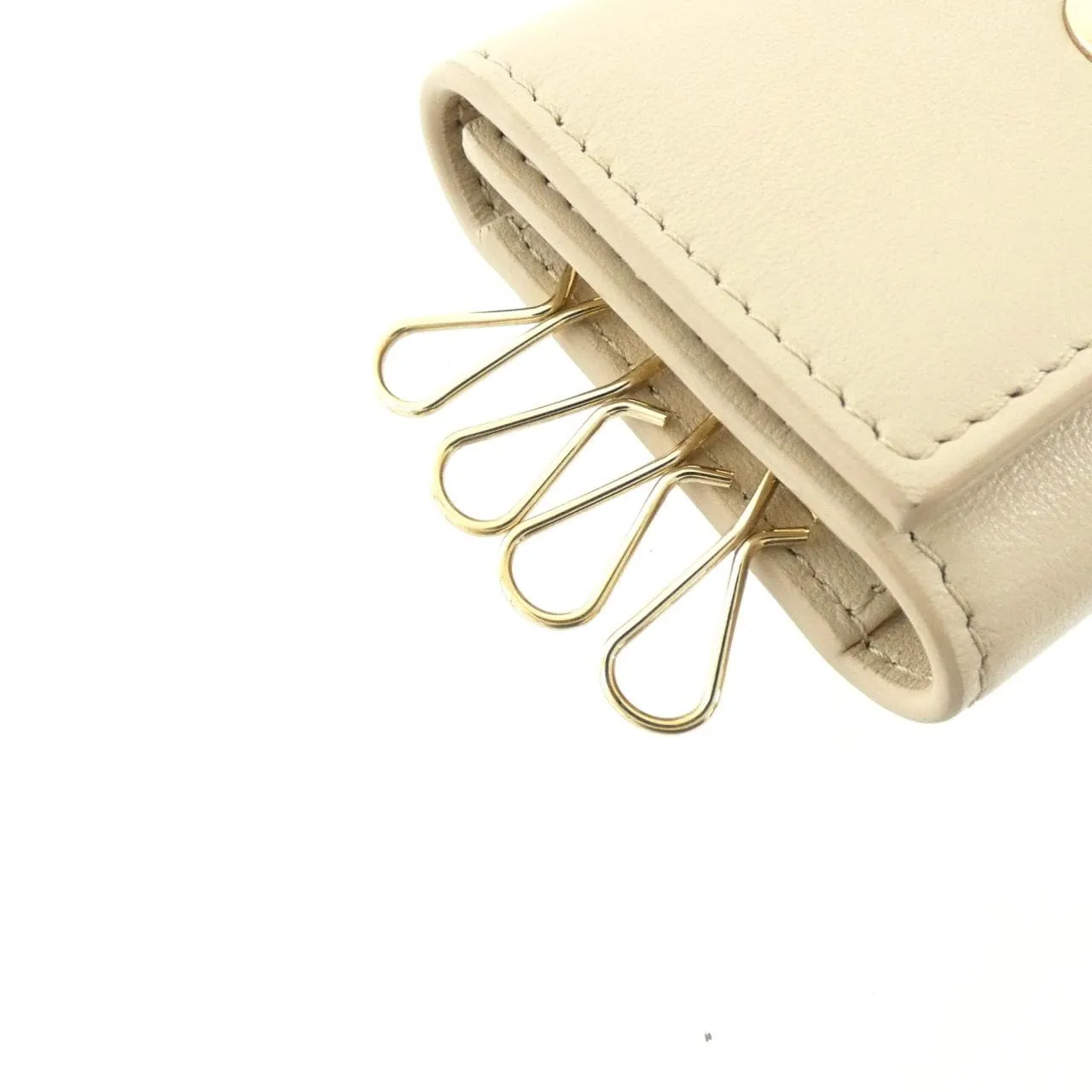 DIOR 30 Montaigne S2196OBPZ Key Case Leather Black Leather Rank A - Thumbnail 2