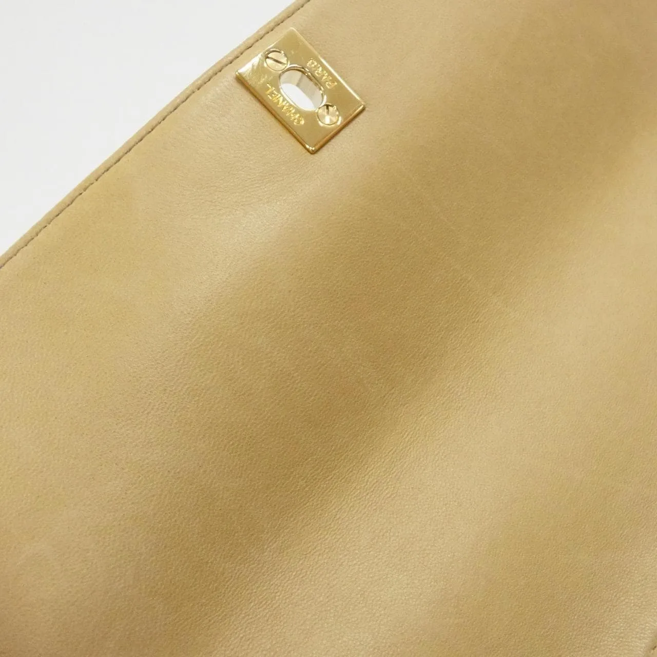 CHANEL Shoulder Lambskin