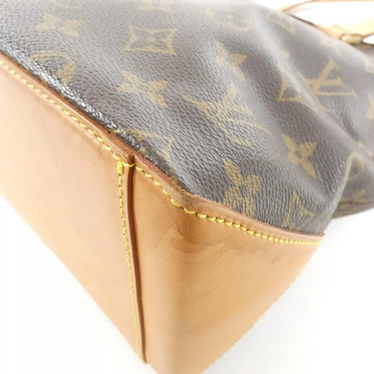 LOUIS VUITTON Caba Piano M51148 Handbag Monogram 黑色 Monogram 中古品B - 縮圖 2