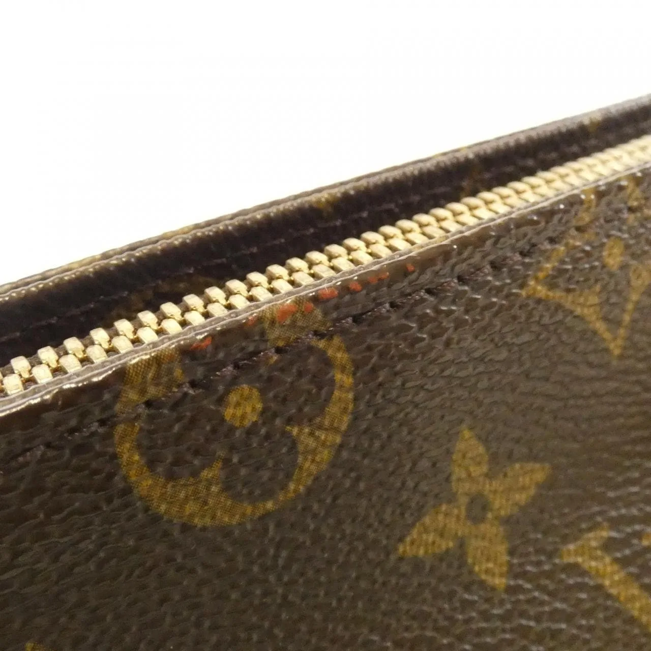 LOUIS VUITTON Caba Piano M51148 Handbag Monogram 黑色 Monogram 中古品B - 縮圖 3