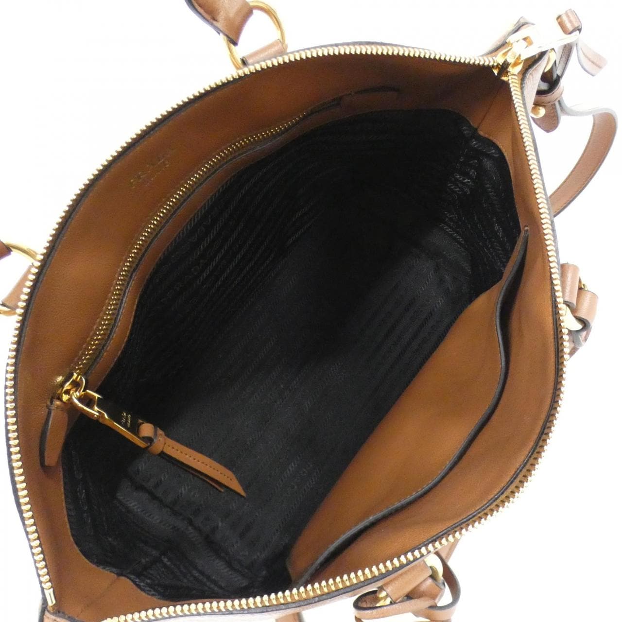 PRADA 1BA104 Bag Cognac Rank A - Thumbnail 9