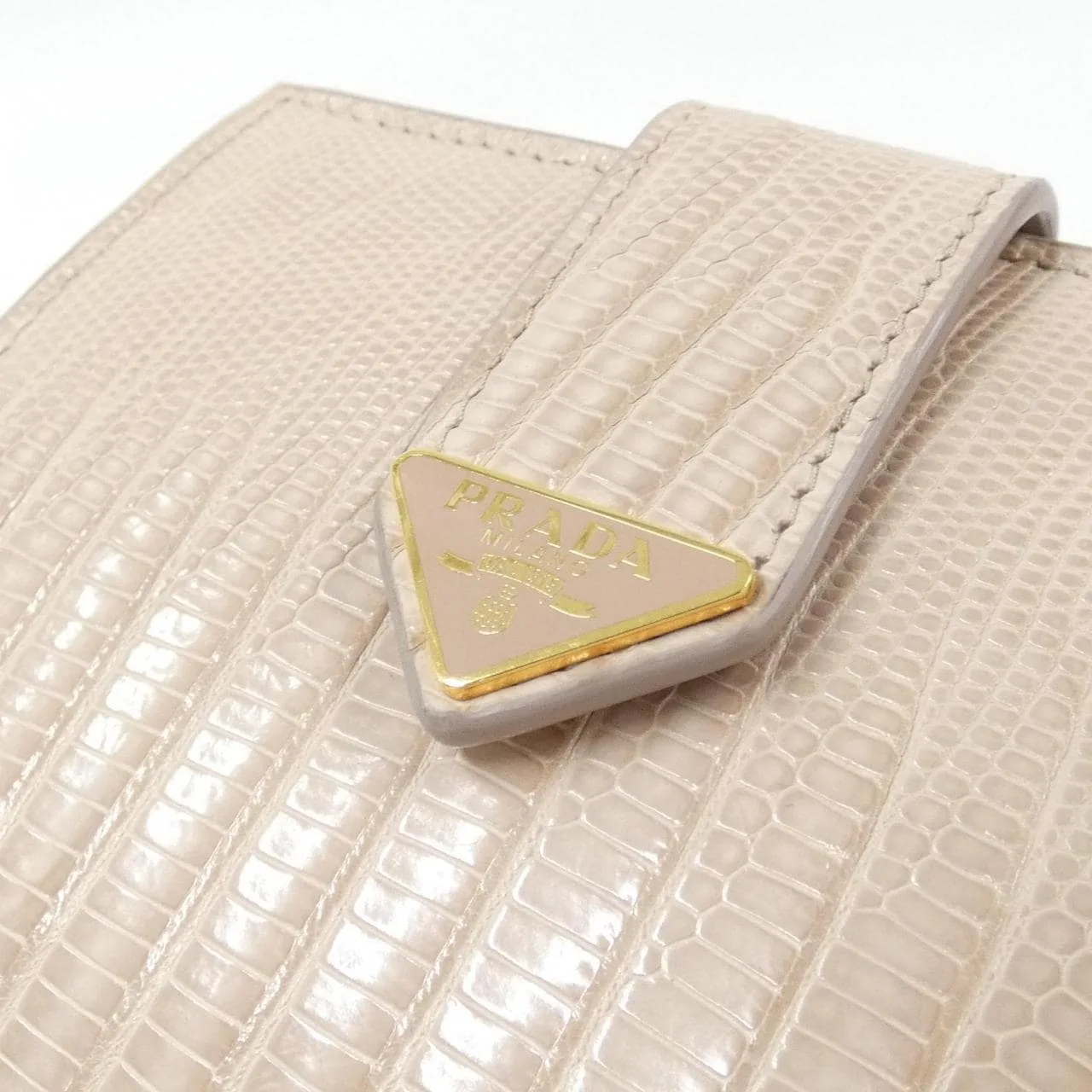 PRADA 1MV204 Wallet Black Rank A - Thumbnail 3