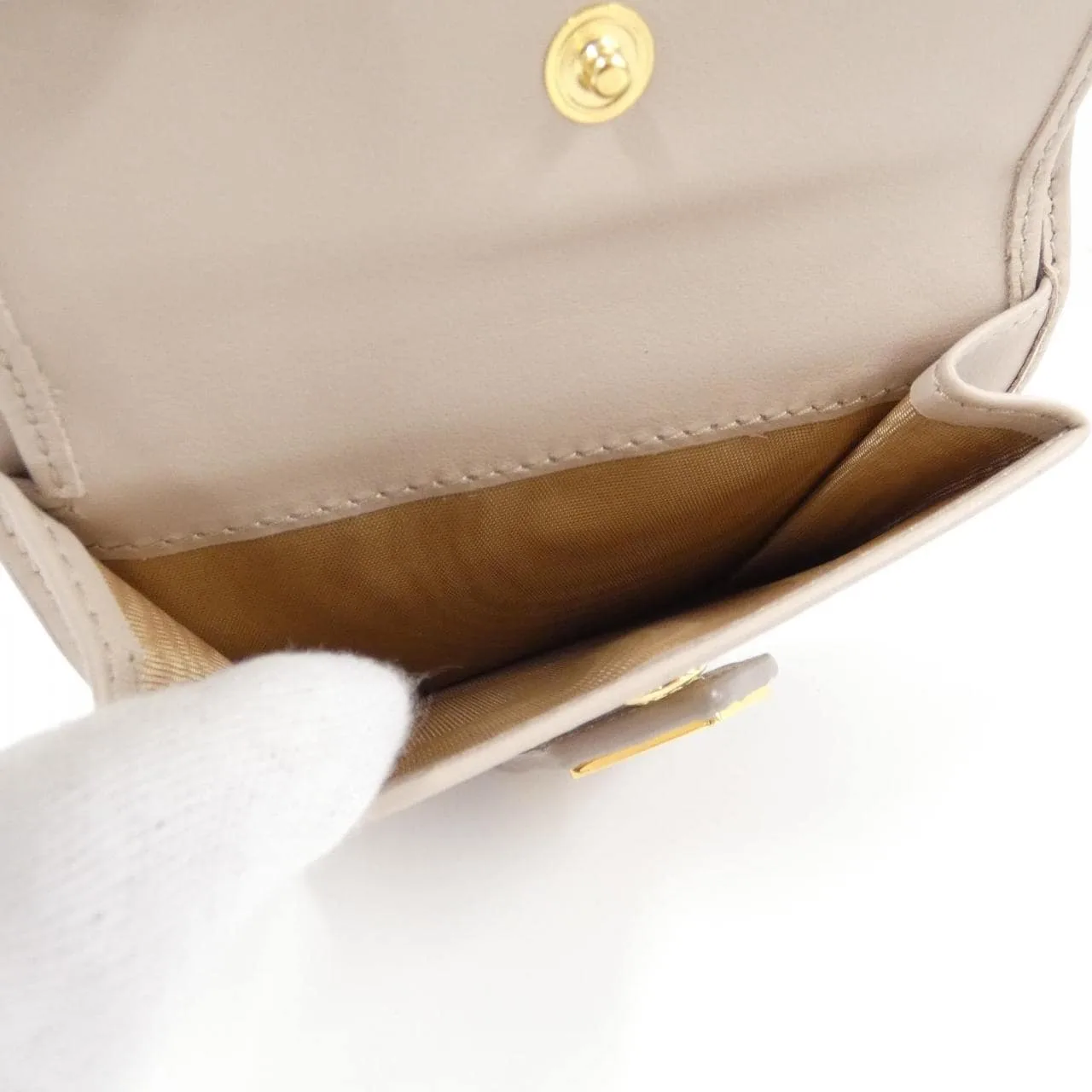 PRADA 1MV204 Wallet Black Rank A - Thumbnail 5