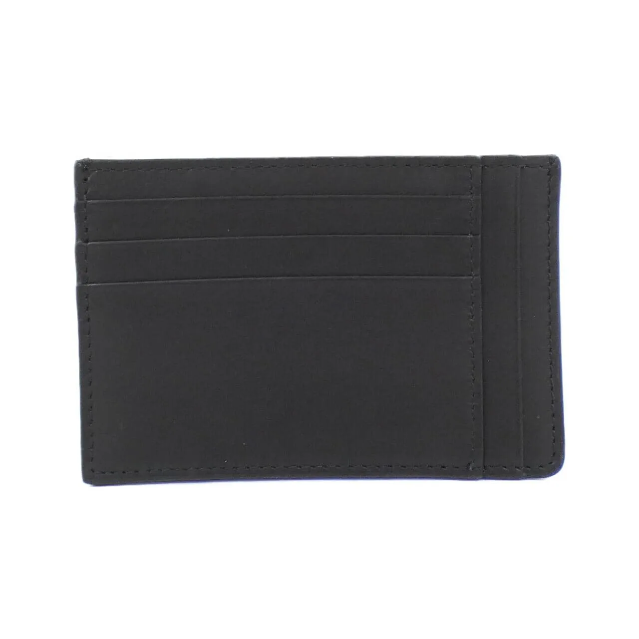 GUCCI 812681 AAECE Card Case Leather Black Leather Rank A - Thumbnail 2