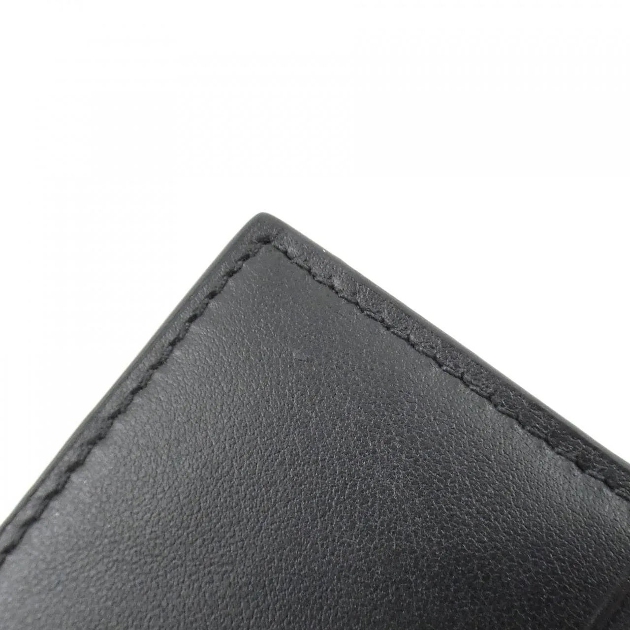 GUCCI 812681 AAECE Card Case Leather Black Leather Rank A - Thumbnail 3