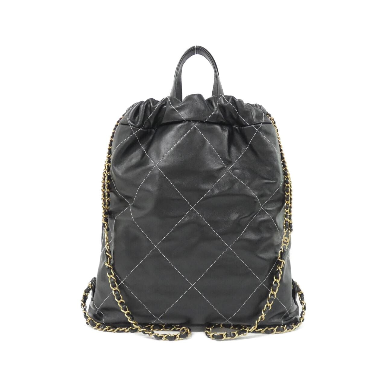 CHANEL Chanel 22 AS3313 Backpack Black - Thumbnail 2