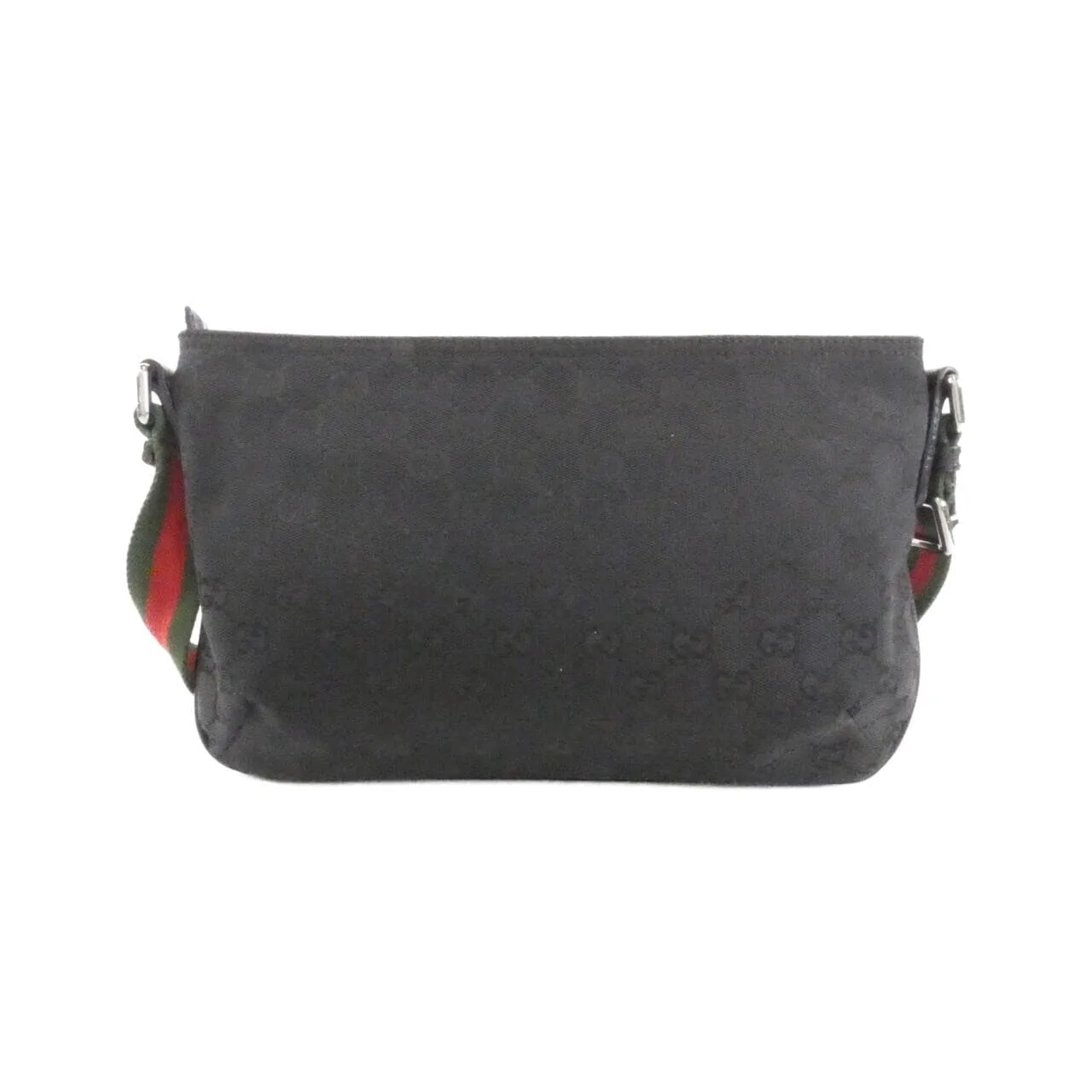 GUCCI 189749 KQWGR Shoulder Canvas Black Canvas Rank B - Thumbnail 2