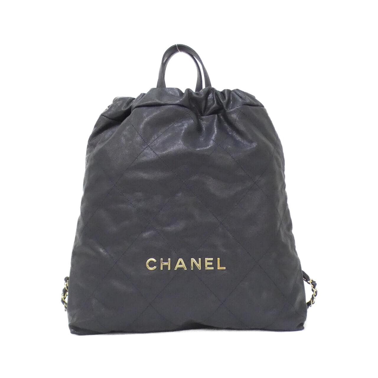 CHANEL Chanel 22 AS3313 Backpack Grained Calfskin