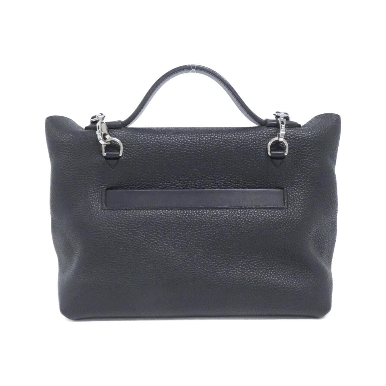 HERMES In-the-Loop HERMÈS 075240CK Bag Swift Black Swift Leather Rank B - Thumbnail 2