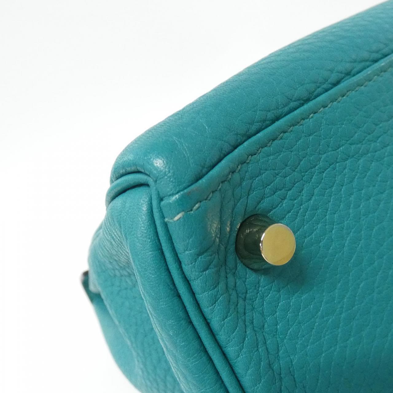 HERMES HERMÈS Kelly 024979CC Bag Clemence 藍色 Clemence 皮 - 縮圖 4