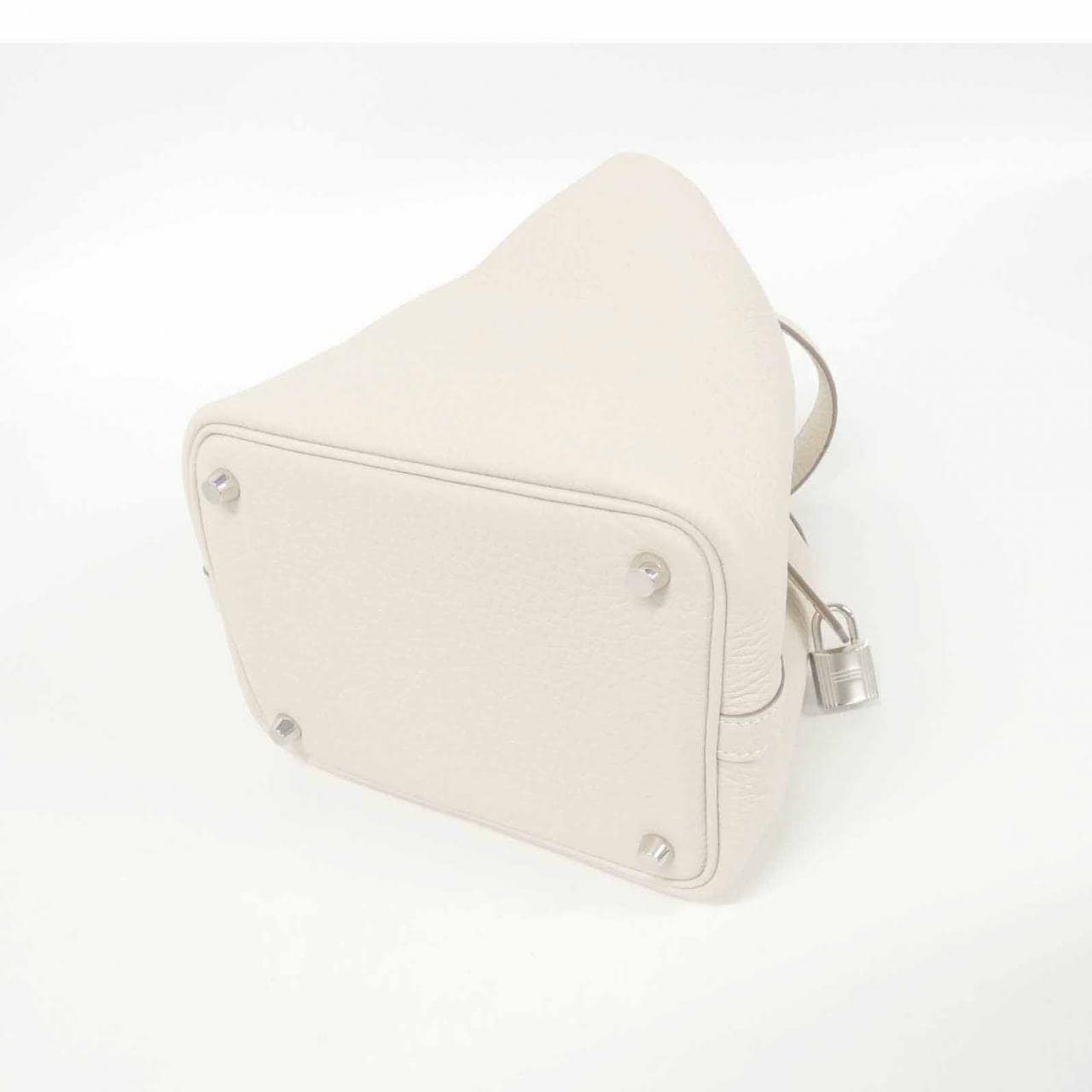 HERMES HERMÈS Picotin 056289CK Bag Clemence 黑色 Clemence 皮 中古品A - 縮圖 2