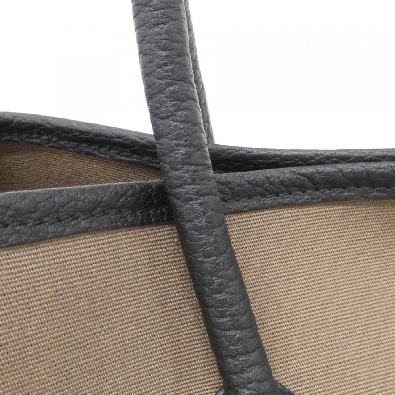 HERMES Garden Party HERMÈS 038587CK Bag Etoupe Rank A - Thumbnail 4