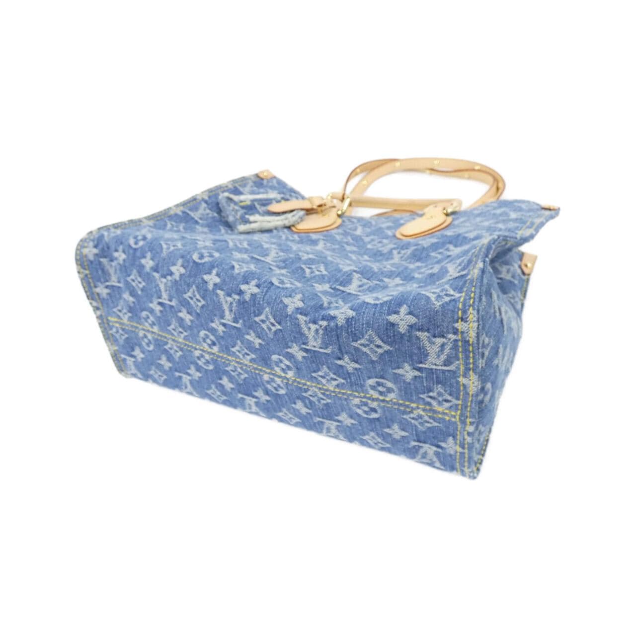 LOUIS VUITTON OnTheGo M46871 Bag Monogram 藍色 Monogram 中古品A - 縮圖 2