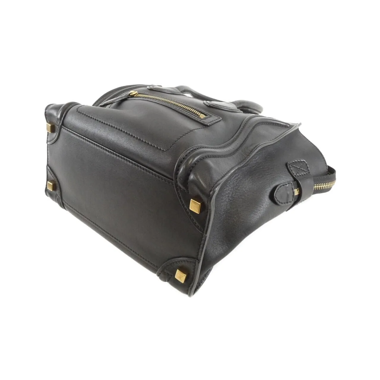 CELINE Luggage 167793DRU Handbag 黑色 中古品A - 縮圖 3