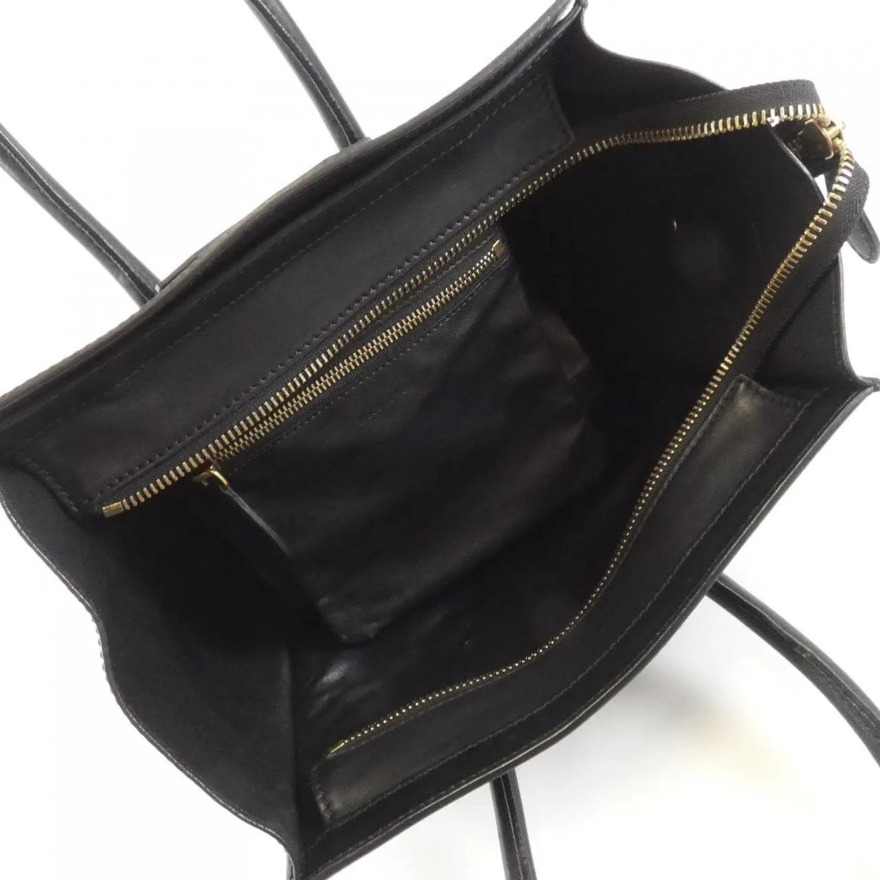 CELINE Luggage 167793DRU Handbag 黑色 中古品A - 縮圖 7