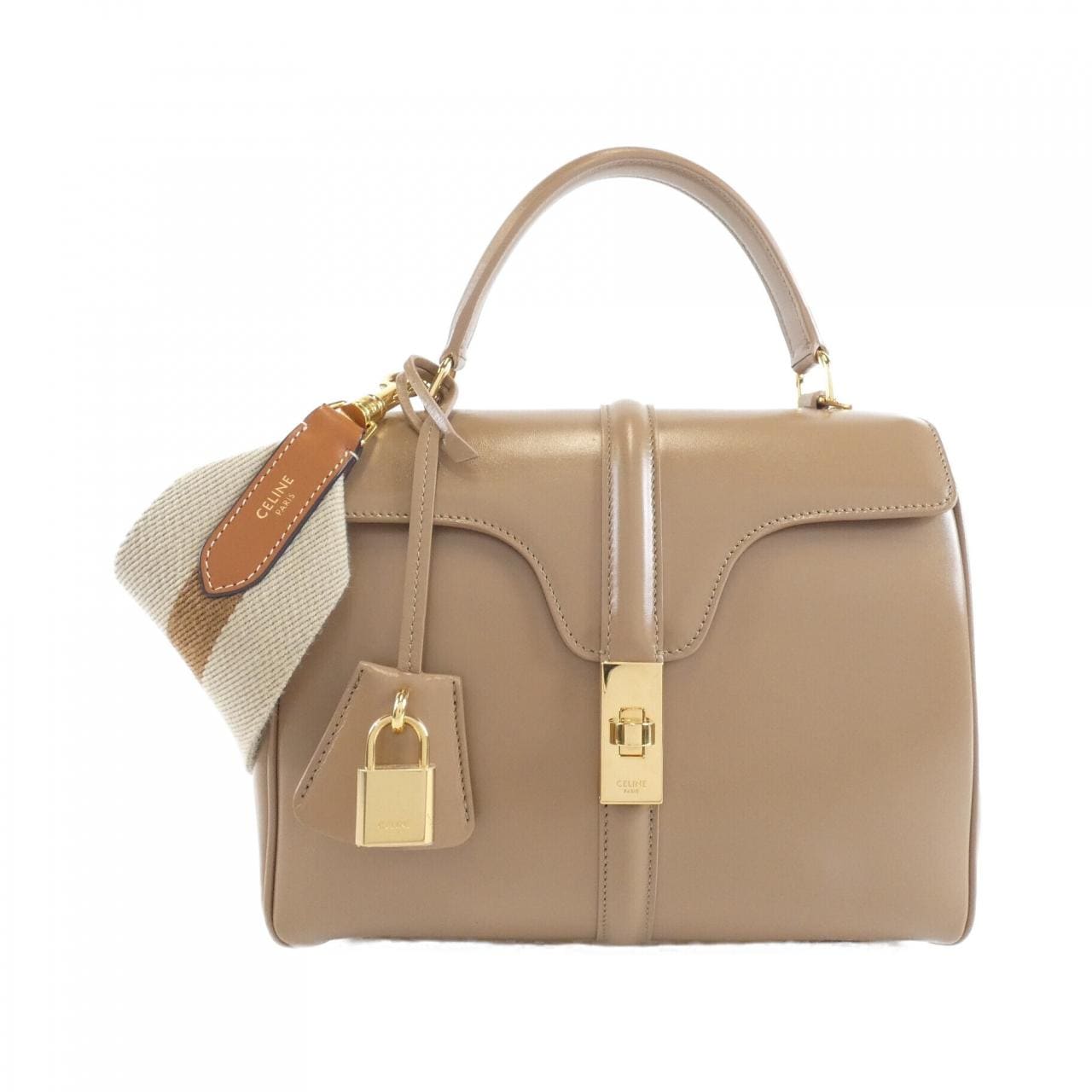 CELINE 16 188003BEY Bag Leather