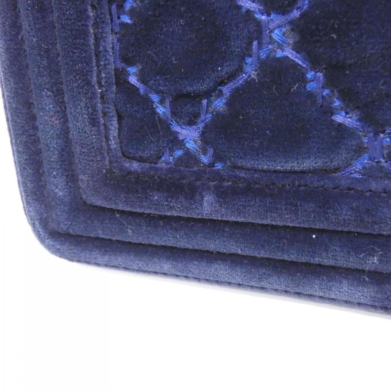 CHANEL Boy Chanel 92489 Shoulder Bag 深藍色 中古品A - 縮圖 4