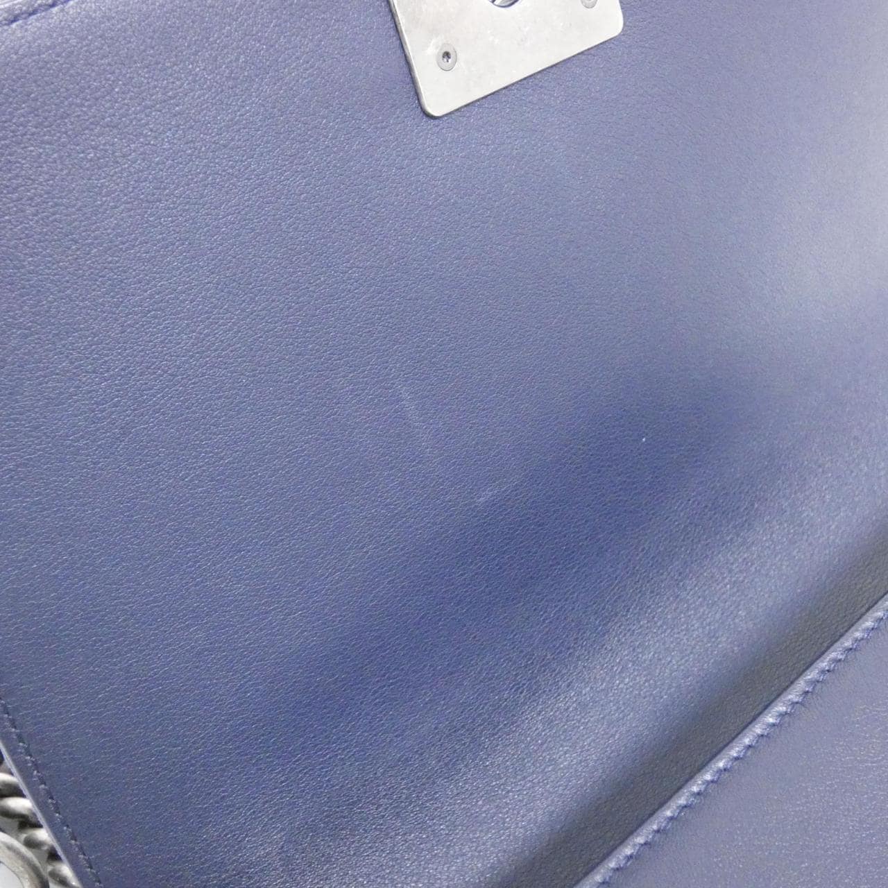 CHANEL Boy Chanel 92489 Shoulder Bag 深藍色 中古品A - 縮圖 10