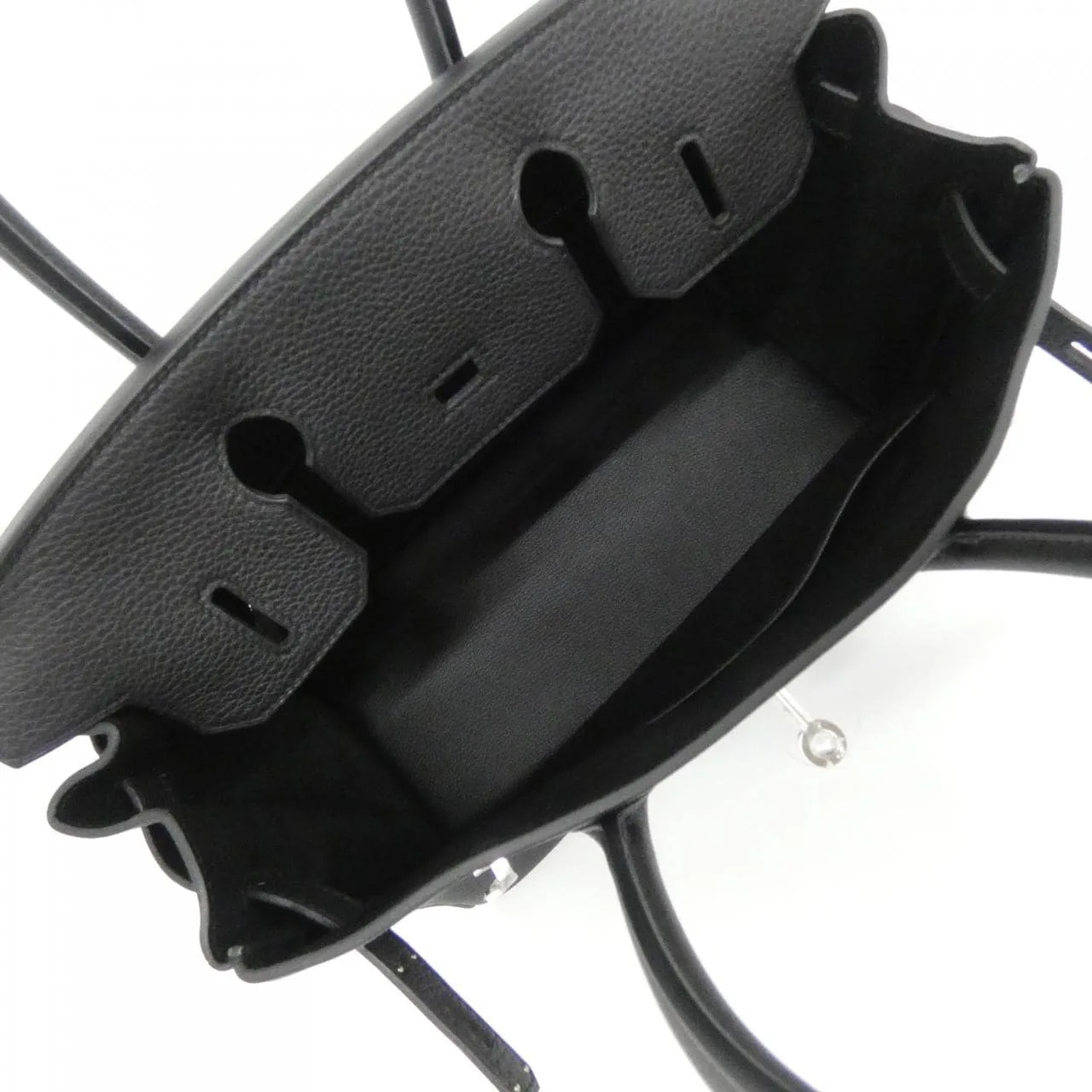 HERMES Birkin Handbag Togo 黑色 Togo 牛皮 未使用品 - 縮圖 6