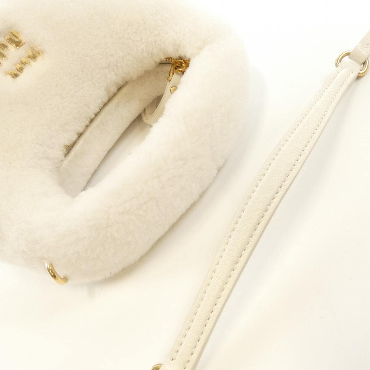 MIU MIU 5BP078 Bag 黑色 中古品A - 縮圖 4