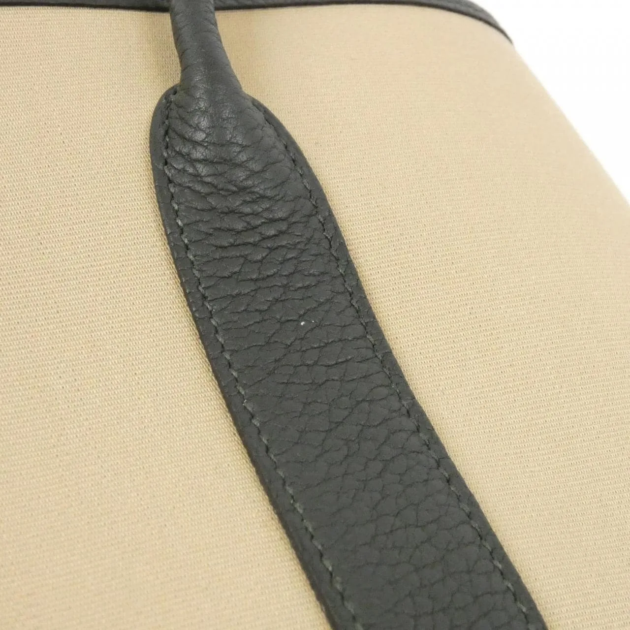 HERMES Garden Party 051551CK Tote Black Rank A - Thumbnail 4