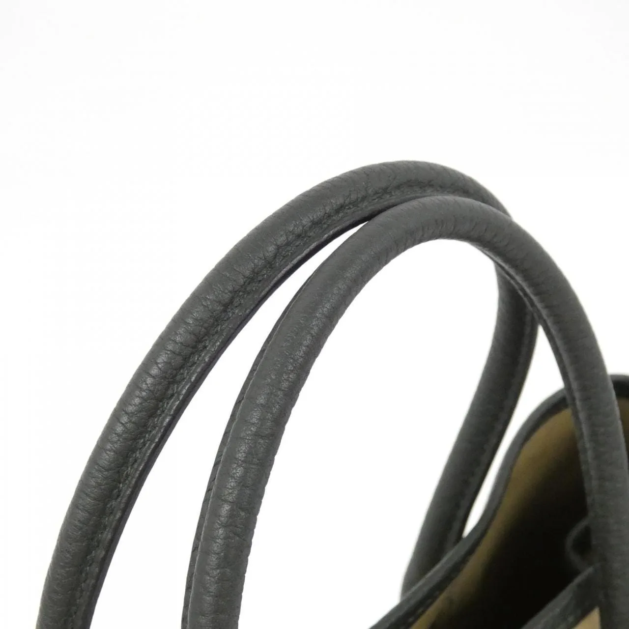 HERMES Garden Party 051551CK Tote Black Rank A - Thumbnail 8