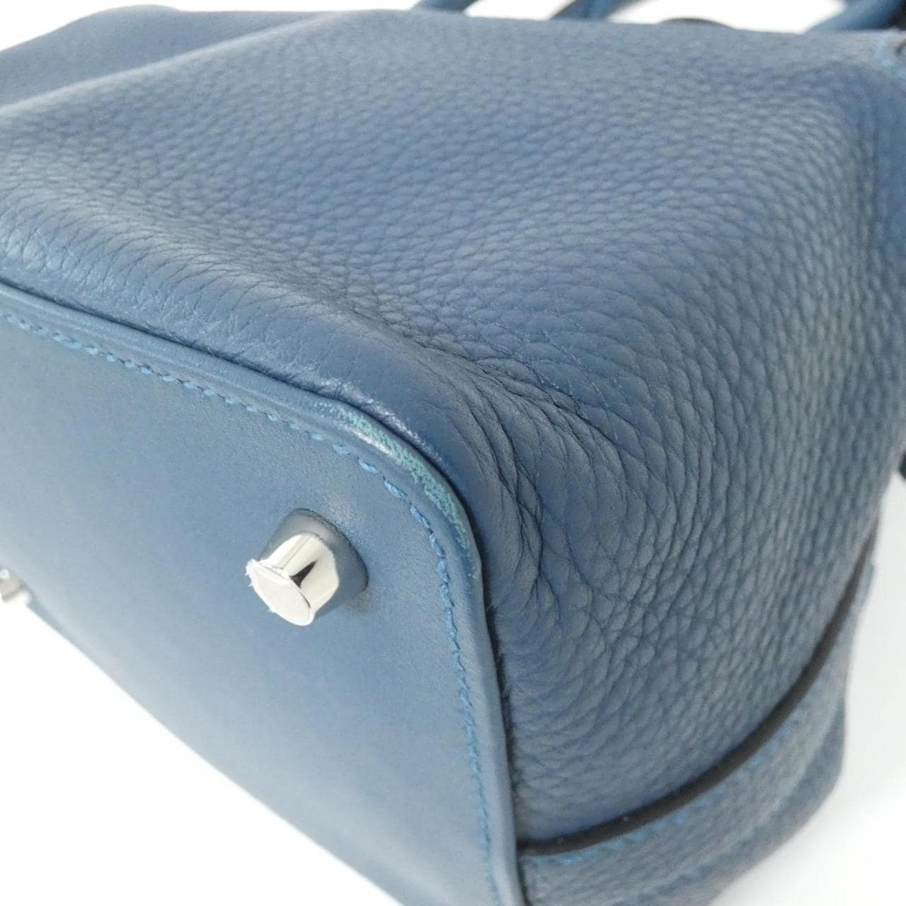 HERMES HERMÈS 069448CK Bag Clemence 黑色 Clemence 皮 中古品A - 縮圖 3