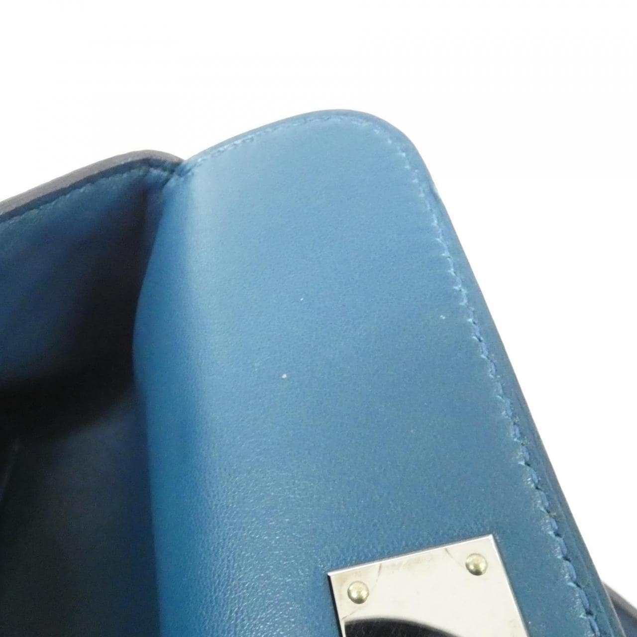 HERMES HERMÈS 069448CK Bag Clemence 黑色 Clemence 皮 中古品A - 縮圖 9