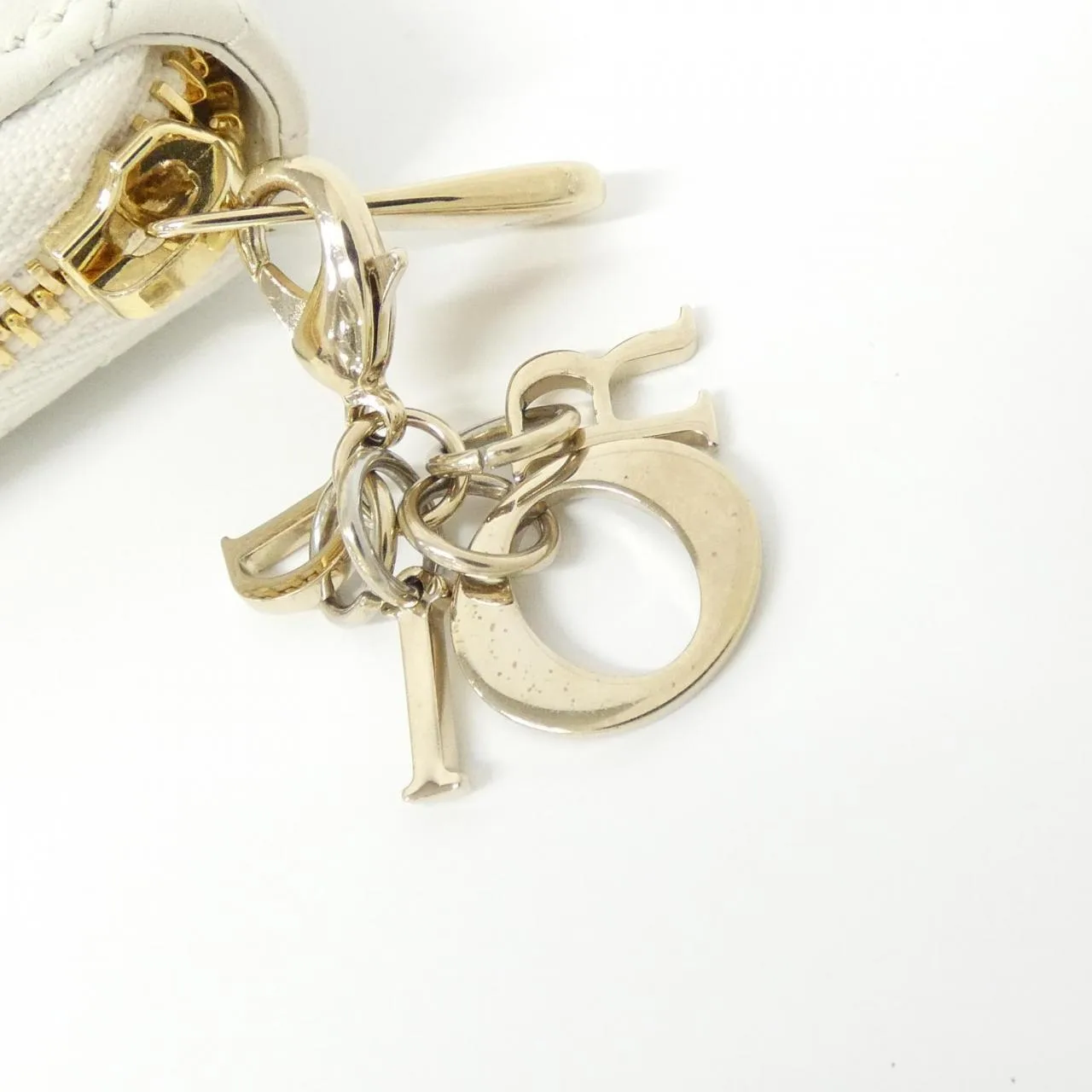 DIOR Lady Dior S0985ONMJ Coin Case Lambskin 黑色 羊皮 中古品A - 縮圖 3