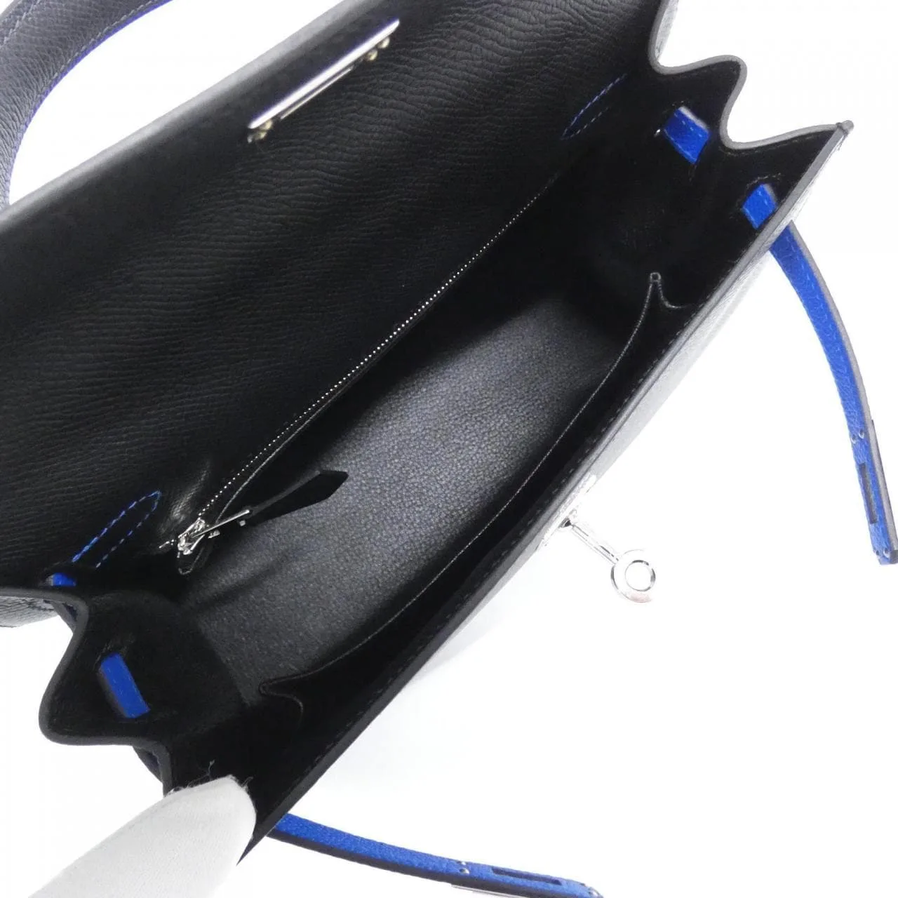 HERMES Kelly 082734CK Handbag Epsom Black Epsom Leather Unused - Thumbnail 6